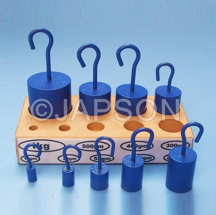 Masses (Weights) Set, Steel, Hooked, Painted Masses (Weights) Set, Steel, Hooked, Painted